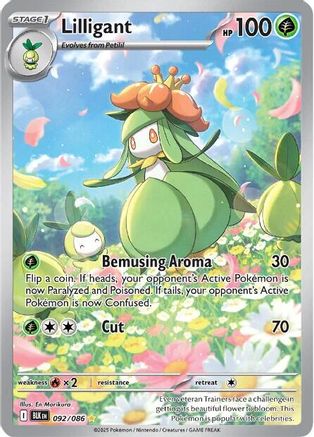 Lilligant - 092/086 (92) Holofoil - SV Black Bolt