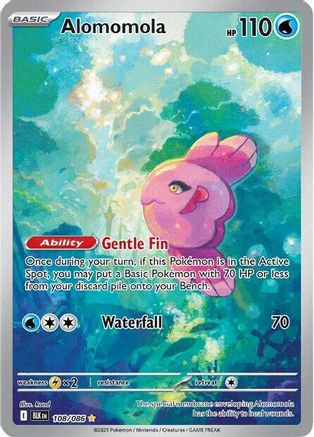 Alomomola - 108/086 (108) Holofoil - SV Black Bolt