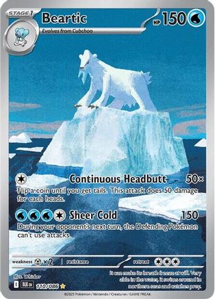 Beartic - 110/086 (110) Holofoil - SV Black Bolt