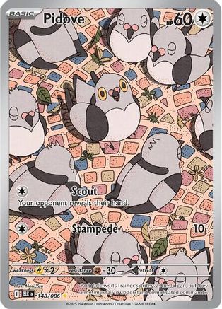 Pidove - 148/086 (148) Holofoil - SV Black Bolt