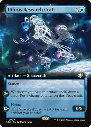 Uthros Research Craft (Extended Art) (027) - Commander: Edge of Eternities