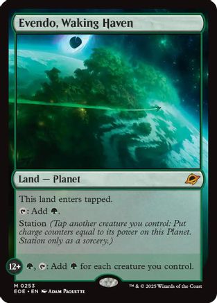 Evendo, Waking Haven (253) Foil - Edge of Eternities