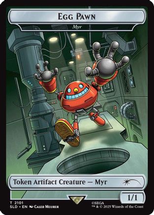 Egg Pawn – Myr Token (2101) - Secret Lair Drop Series