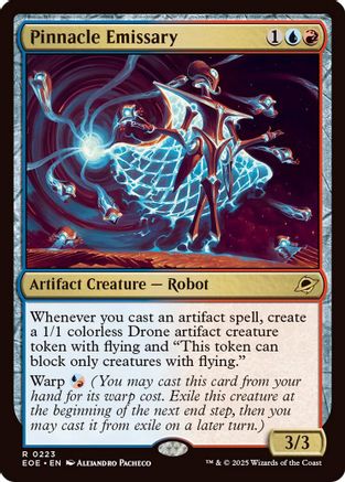 Pinnacle Emissary (223) Foil - Edge of Eternities