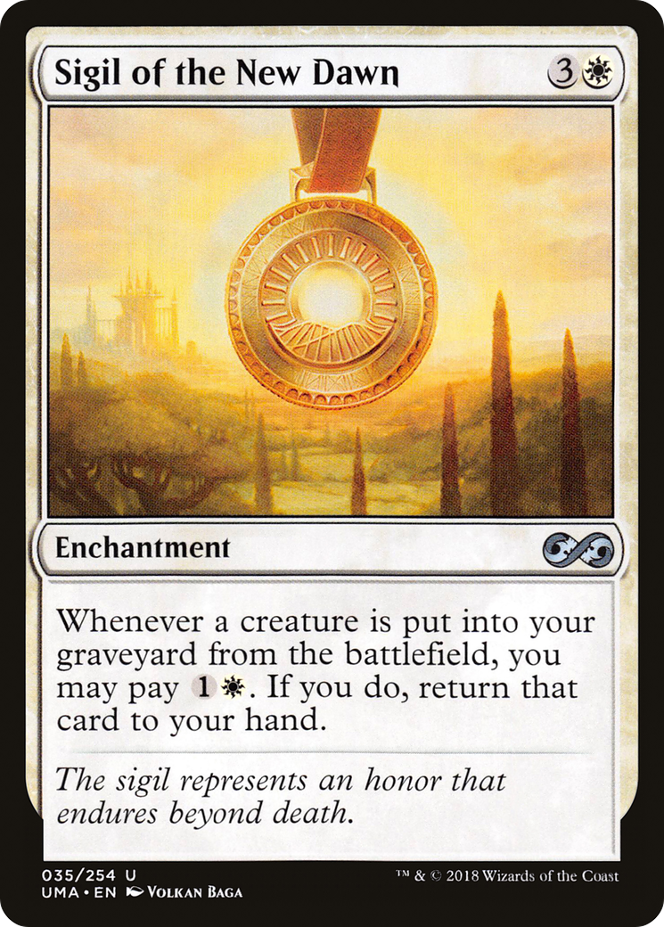 Sigil of the New Dawn (035) Foil - Ultimate Masters