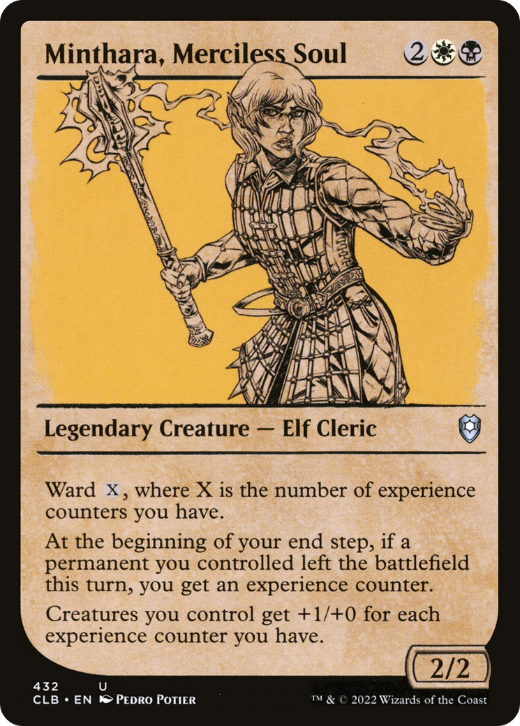 Minthara, Merciless Soul (Showcase) (432) - Commander Legends: Battle for Baldur's Gate