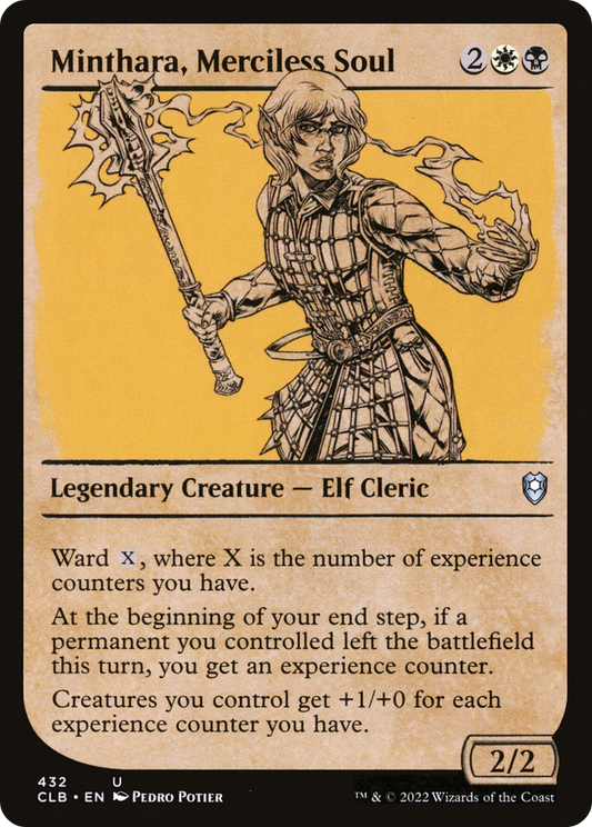 Minthara, Merciless Soul (Showcase) (432) - Commander Legends: Battle for Baldur's Gate
