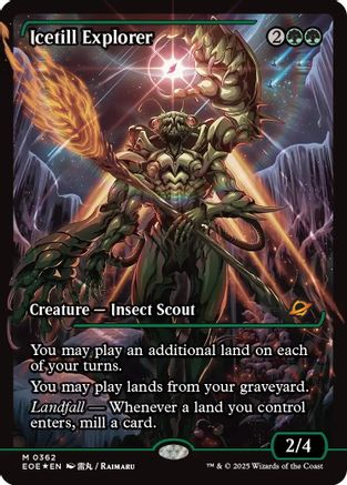 Icetill Explorer (Showcase) (362) Foil - Edge of Eternities