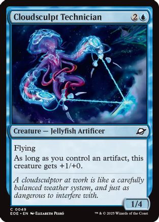 Cloudsculpt Technician (049) Foil - Edge of Eternities