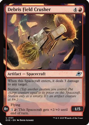 Debris Field Crusher (131) Foil - Edge of Eternities