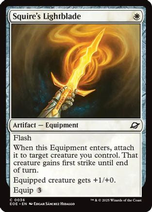 Squire's Lightblade (036) - Edge of Eternities