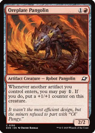 Oreplate Pangolin (150) - Edge of Eternities