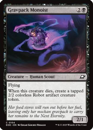 Gravpack Monoist (104) Foil - Edge of Eternities