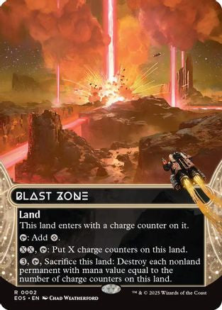 Blast Zone (Borderless) (002) - Edge of Eternities: Stellar Sights