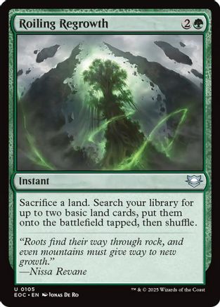 Roiling Regrowth (105) - Commander: Edge of Eternities