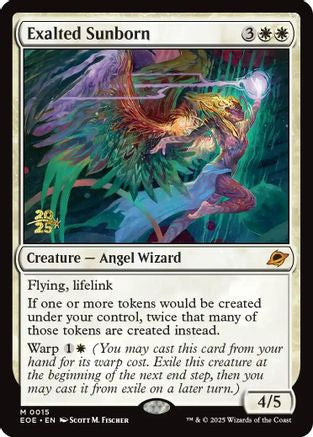 Exalted Sunborn (015) Foil - Prerelease Cards
