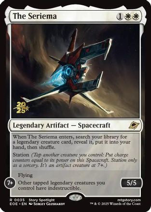 The Seriema (Prerelease) (035) Foil - Edge of Eternities