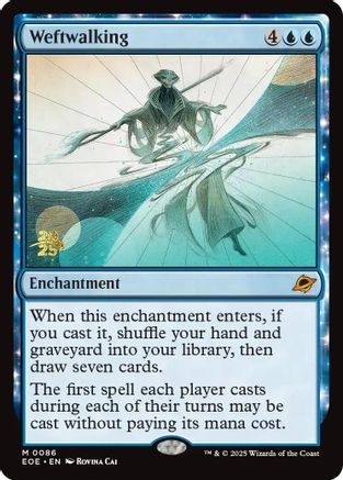 Weftwalking (086) Foil - Prerelease Cards