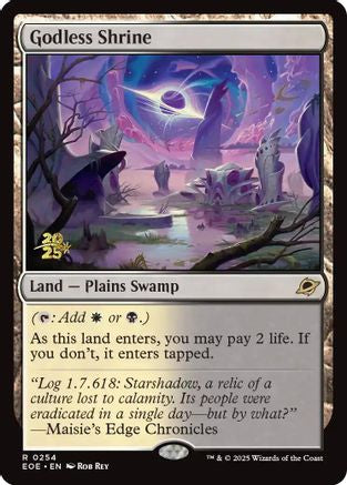 Godless Shrine (254) Foil - Prerelease Cards