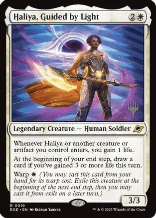 Haliya, Guided by Light (Promo Pack) (019) Foil - Edge of Eternities