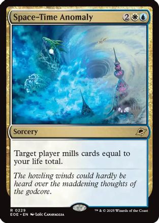 Space-Time Anomaly (229) Foil - Promo Pack: Edge of Eternities