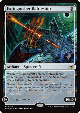 Extinguisher Battleship (Promo Pack) (242) - Edge of Eternities
