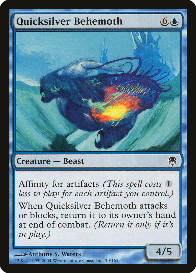 Quicksilver Behemoth (030) - Darksteel