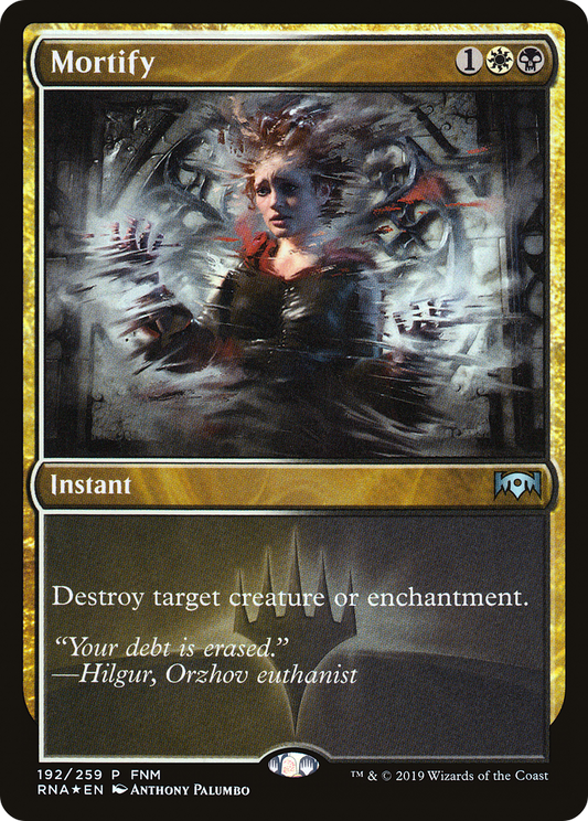 Mortify (192) Foil - Ravnica Allegiance Promos