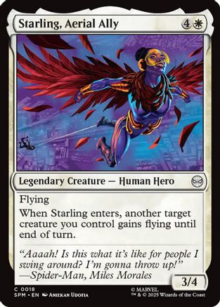Starling, Aerial Ally (018) - Marvel's Spider-Man
