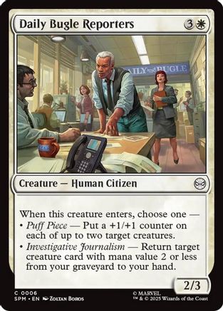 Daily Bugle Reporters (006) - Marvel's Spider-Man