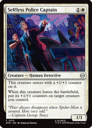 Selfless Police Captain (012) - Marvel's Spider-Man