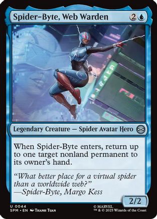 Spider-Byte, Web Warden (044) Foil - Marvel's Spider-Man