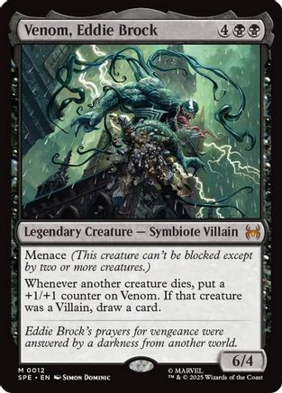 Venom, Eddie Brock (012) Foil - Marvel's Spider-Man: Eternal-Legal