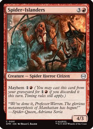 Spider-Islanders (091) Foil - Marvel's Spider-Man