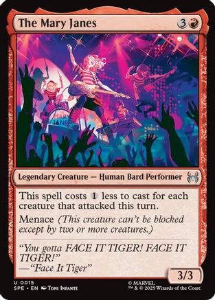 The Mary Janes (015) Foil - Marvel's Spider-Man: Eternal-Legal