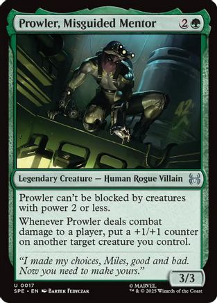Prowler, Misguided Mentor (017) - Marvel's Spider-Man: Eternal-Legal