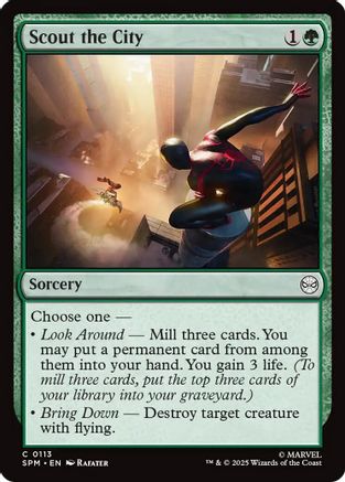 Scout the City (113) Foil - Marvel's Spider-Man