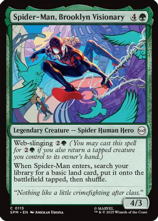 Spider-Man, Brooklyn Visionary (115) Foil - Marvel's Spider-Man
