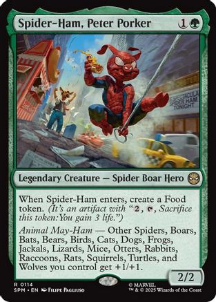 Spider-Ham, Peter Porker (114) Foil - Marvel's Spider-Man
