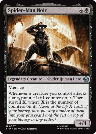 Spider-Man Noir (067) Foil - Marvel's Spider-Man