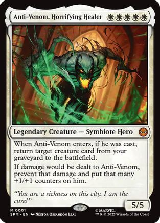 Anti-Venom, Horrifying Healer (001) - Marvel's Spider-Man