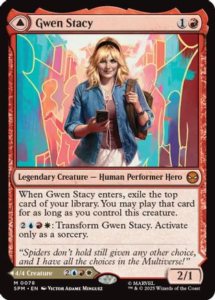 Gwen Stacy (078) Foil - Marvel's Spider-Man