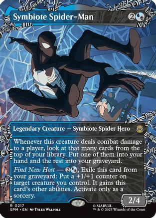 Symbiote Spider-Man (Borderless) (217) - Marvel's Spider-Man