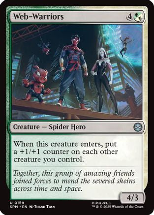 Web-Warriors (159) Foil - Marvel's Spider-Man