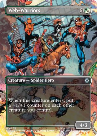 Web-Warriors (Borderless) (203) - Marvel's Spider-Man