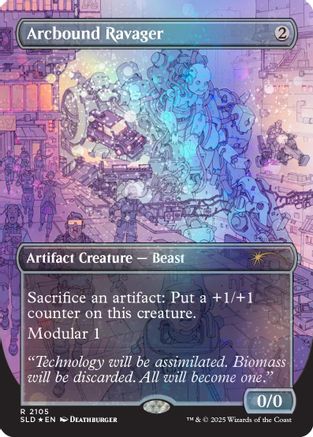 Arcbound Ravager (Galaxy Foil) (2105) Foil - Secret Lair Drop Series