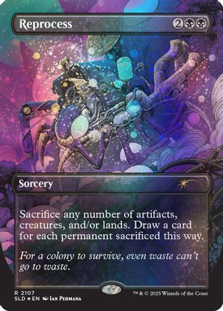 Reprocess (Galaxy Foil) (2107) Foil - Secret Lair Drop Series