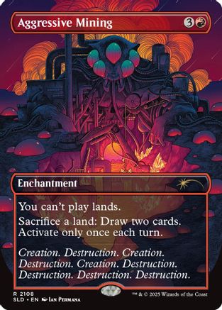 Aggressive Mining (2108) - Secret Lair Drop