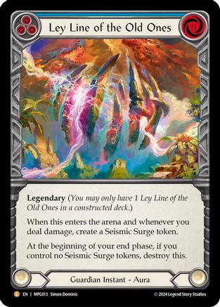 Ley Line of the Old Ones (MPG013) Rainbow Foil - Mastery Pack Guardian
