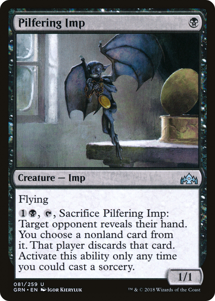 Pilfering Imp [Guilds of Ravnica] | Silver Goblin